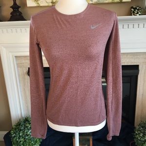 Nike Dry-Fit Long Sleeve Athletic Wear - Size: S
